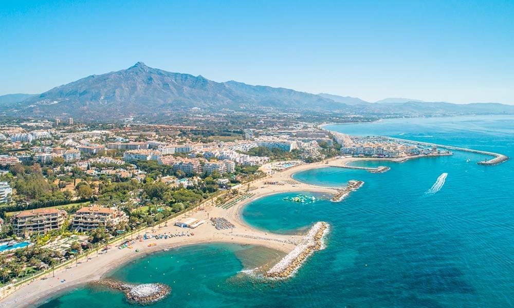 Apartamento NuevaBanús auto check-in Marbella Exterior foto
